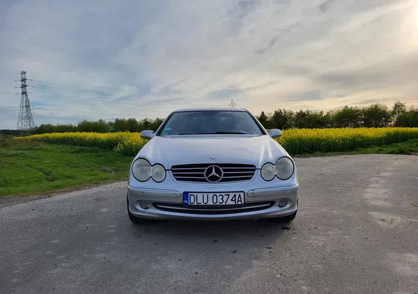 samochody osobowe Mercedes-Benz CLK cena 18500 przebieg: 256500, rok produkcji 2004 z Lubin